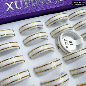 КОЛЬЦО XUPING 0209 (14K) «Кераміка»